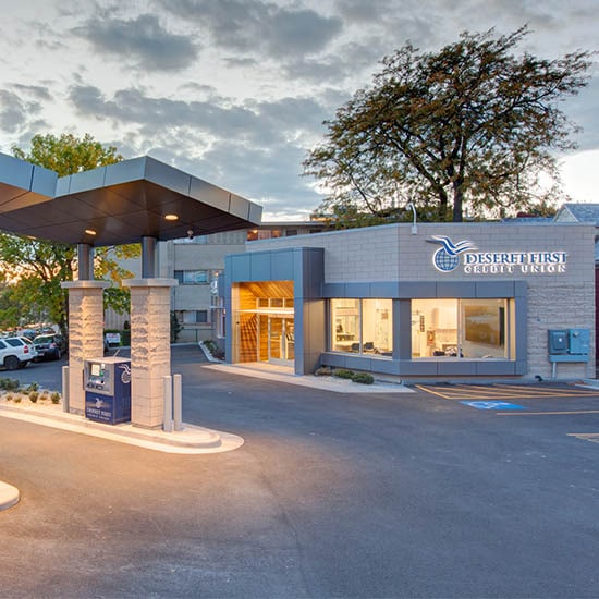 Provo Branch at dusk