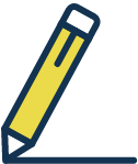 Icon of a pencil