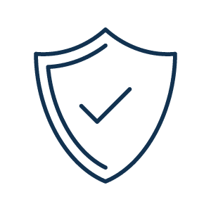 icon of a shield