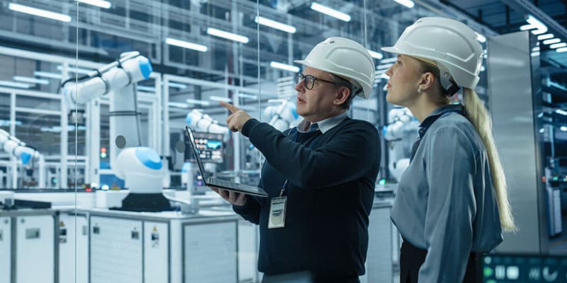 businessman persons in helmets